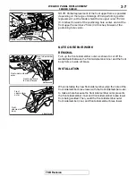 Предварительный просмотр 115 страницы Mitsubishi MOTORS Lancer Evolution 2008 Body Repair Manual