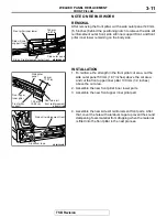 Предварительный просмотр 119 страницы Mitsubishi MOTORS Lancer Evolution 2008 Body Repair Manual