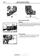 Предварительный просмотр 124 страницы Mitsubishi MOTORS Lancer Evolution 2008 Body Repair Manual