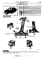 Предварительный просмотр 127 страницы Mitsubishi MOTORS Lancer Evolution 2008 Body Repair Manual