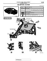 Предварительный просмотр 137 страницы Mitsubishi MOTORS Lancer Evolution 2008 Body Repair Manual