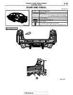 Предварительный просмотр 141 страницы Mitsubishi MOTORS Lancer Evolution 2008 Body Repair Manual