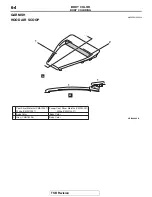 Предварительный просмотр 184 страницы Mitsubishi MOTORS Lancer Evolution 2008 Body Repair Manual