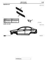 Предварительный просмотр 185 страницы Mitsubishi MOTORS Lancer Evolution 2008 Body Repair Manual