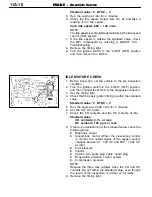 Предварительный просмотр 41 страницы Mitsubishi MOTORS Lancer Evolution-VII 2001 Workshop Manual