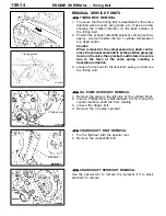 Предварительный просмотр 93 страницы Mitsubishi MOTORS Lancer Evolution-VII 2001 Workshop Manual