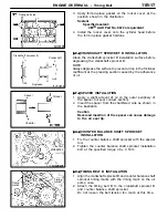 Предварительный просмотр 96 страницы Mitsubishi MOTORS Lancer Evolution-VII 2001 Workshop Manual