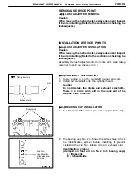 Предварительный просмотр 114 страницы Mitsubishi MOTORS Lancer Evolution-VII 2001 Workshop Manual