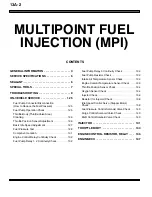 Предварительный просмотр 159 страницы Mitsubishi MOTORS Lancer Evolution-VII 2001 Workshop Manual