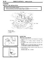 Предварительный просмотр 375 страницы Mitsubishi MOTORS Lancer Evolution-VII 2001 Workshop Manual