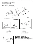 Предварительный просмотр 424 страницы Mitsubishi MOTORS Lancer Evolution-VII 2001 Workshop Manual