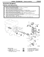 Предварительный просмотр 482 страницы Mitsubishi MOTORS Lancer Evolution-VII 2001 Workshop Manual