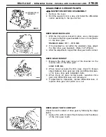 Предварительный просмотр 610 страницы Mitsubishi MOTORS Lancer Evolution-VII 2001 Workshop Manual