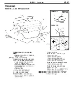 Предварительный просмотр 836 страницы Mitsubishi MOTORS Lancer Evolution-VII 2001 Workshop Manual