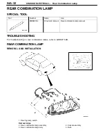 Предварительный просмотр 999 страницы Mitsubishi MOTORS Lancer Evolution-VII 2001 Workshop Manual