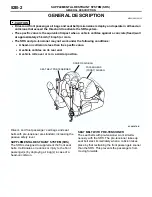 Предварительный просмотр 3 страницы Mitsubishi MOTORS Lancer Evolution VIII 2003 Technical Information Manual