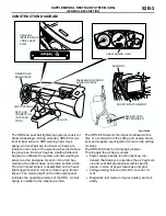 Предварительный просмотр 4 страницы Mitsubishi MOTORS Lancer Evolution VIII 2003 Technical Information Manual