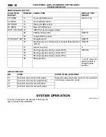 Предварительный просмотр 25 страницы Mitsubishi MOTORS Lancer Evolution VIII 2003 Technical Information Manual