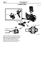 Предварительный просмотр 41 страницы Mitsubishi MOTORS Lancer Evolution VIII 2003 Technical Information Manual