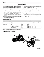 Предварительный просмотр 71 страницы Mitsubishi MOTORS Lancer Evolution VIII 2003 Technical Information Manual