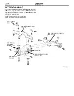 Предварительный просмотр 73 страницы Mitsubishi MOTORS Lancer Evolution VIII 2003 Technical Information Manual