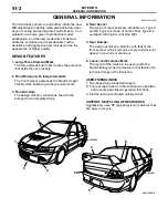 Предварительный просмотр 87 страницы Mitsubishi MOTORS Lancer Evolution VIII 2003 Technical Information Manual