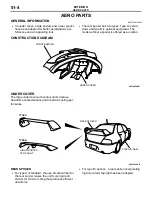 Предварительный просмотр 89 страницы Mitsubishi MOTORS Lancer Evolution VIII 2003 Technical Information Manual