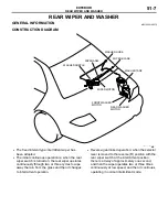 Предварительный просмотр 92 страницы Mitsubishi MOTORS Lancer Evolution VIII 2003 Technical Information Manual