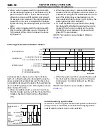 Предварительный просмотр 111 страницы Mitsubishi MOTORS Lancer Evolution VIII 2003 Technical Information Manual