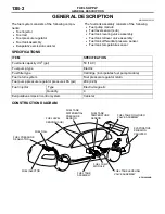 Предварительный просмотр 127 страницы Mitsubishi MOTORS Lancer Evolution VIII 2003 Technical Information Manual