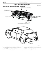 Предварительный просмотр 141 страницы Mitsubishi MOTORS Lancer Evolution VIII 2003 Technical Information Manual