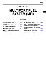 Предварительный просмотр 164 страницы Mitsubishi MOTORS Lancer Evolution VIII 2003 Technical Information Manual