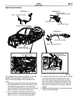 Предварительный просмотр 190 страницы Mitsubishi MOTORS Lancer Evolution VIII 2003 Technical Information Manual