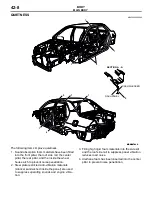 Предварительный просмотр 191 страницы Mitsubishi MOTORS Lancer Evolution VIII 2003 Technical Information Manual