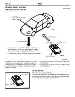 Предварительный просмотр 195 страницы Mitsubishi MOTORS Lancer Evolution VIII 2003 Technical Information Manual