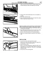 Предварительный просмотр 253 страницы Mitsubishi MOTORS Lancer Evolution VIII 2003 Technical Information Manual