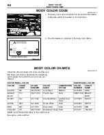 Предварительный просмотр 262 страницы Mitsubishi MOTORS Lancer Evolution VIII 2003 Technical Information Manual