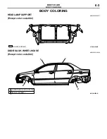 Предварительный просмотр 263 страницы Mitsubishi MOTORS Lancer Evolution VIII 2003 Technical Information Manual