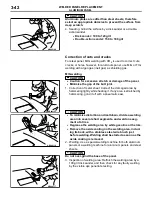 Предварительный просмотр 318 страницы Mitsubishi MOTORS Lancer Evolution VIII 2003 Technical Information Manual