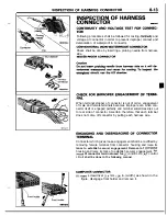 Preview for 13 page of Mitsubishi MOTORS Laser 1991 Service Manual