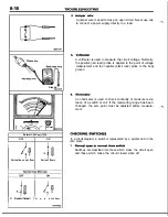 Предварительный просмотр 18 страницы Mitsubishi MOTORS Laser 1991 Service Manual