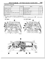 Предварительный просмотр 93 страницы Mitsubishi MOTORS Laser 1991 Service Manual