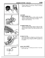 Предварительный просмотр 151 страницы Mitsubishi MOTORS Laser 1991 Service Manual