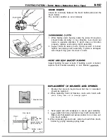 Предварительный просмотр 167 страницы Mitsubishi MOTORS Laser 1991 Service Manual