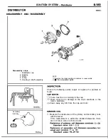 Предварительный просмотр 183 страницы Mitsubishi MOTORS Laser 1991 Service Manual