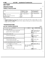 Предварительный просмотр 186 страницы Mitsubishi MOTORS Laser 1991 Service Manual