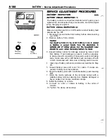 Предварительный просмотр 188 страницы Mitsubishi MOTORS Laser 1991 Service Manual