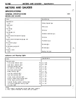 Предварительный просмотр 192 страницы Mitsubishi MOTORS Laser 1991 Service Manual