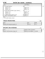 Предварительный просмотр 194 страницы Mitsubishi MOTORS Laser 1991 Service Manual