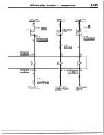 Предварительный просмотр 201 страницы Mitsubishi MOTORS Laser 1991 Service Manual